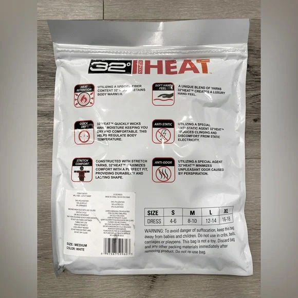 32 DEGREES Heat Womens Thermal Ultra Soft Lightweight Scoop Neck Long Sleeve Top - Picture 3 of 3